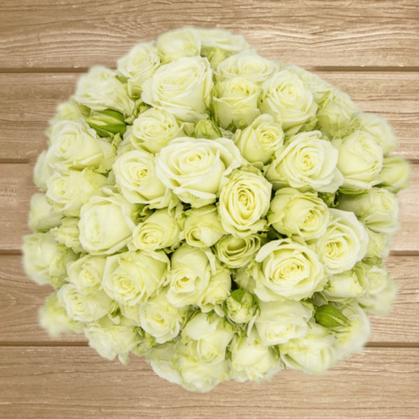 Sweet Dreams White Cream Spray Rose | Free Delivery Near Me ...