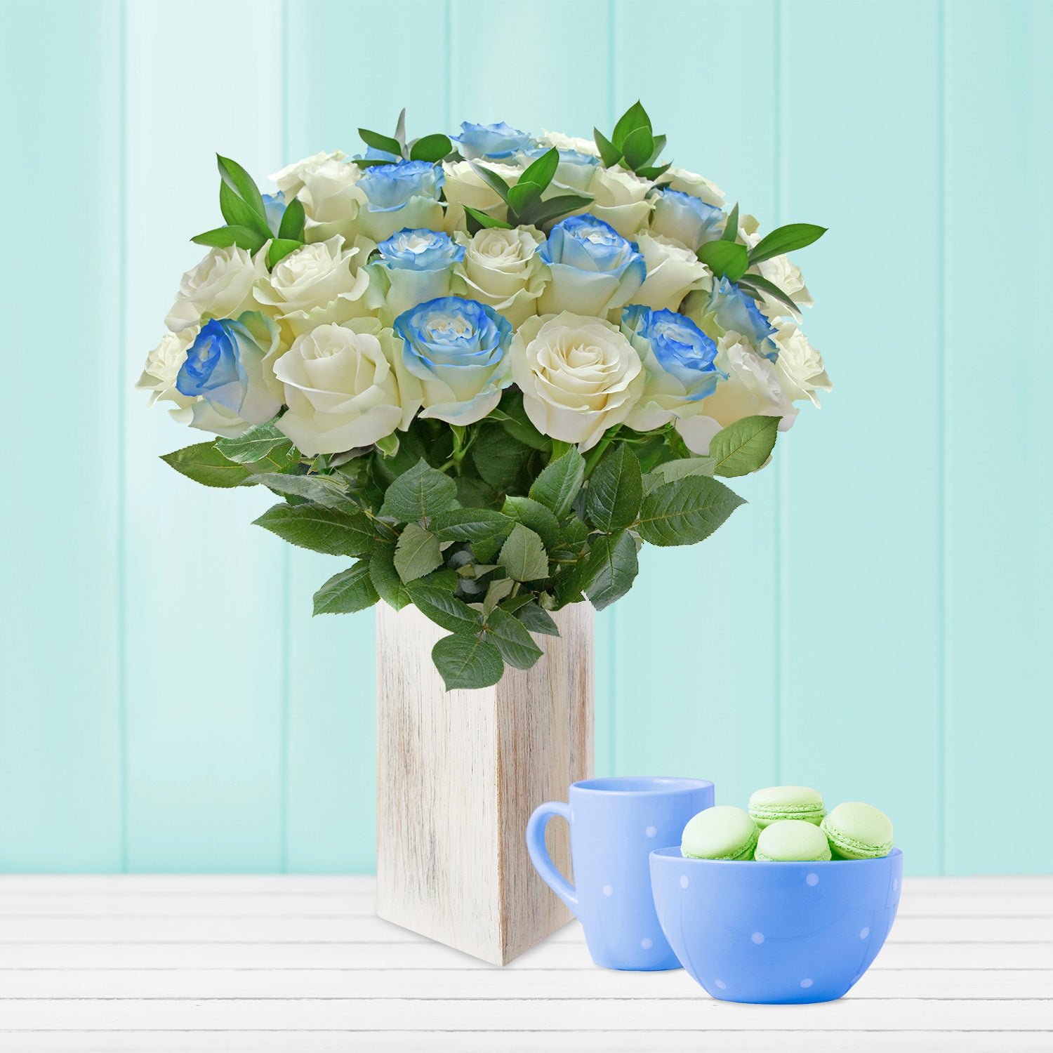 Blue Rose Bouquet – Eblooms Farm Direct Inc.