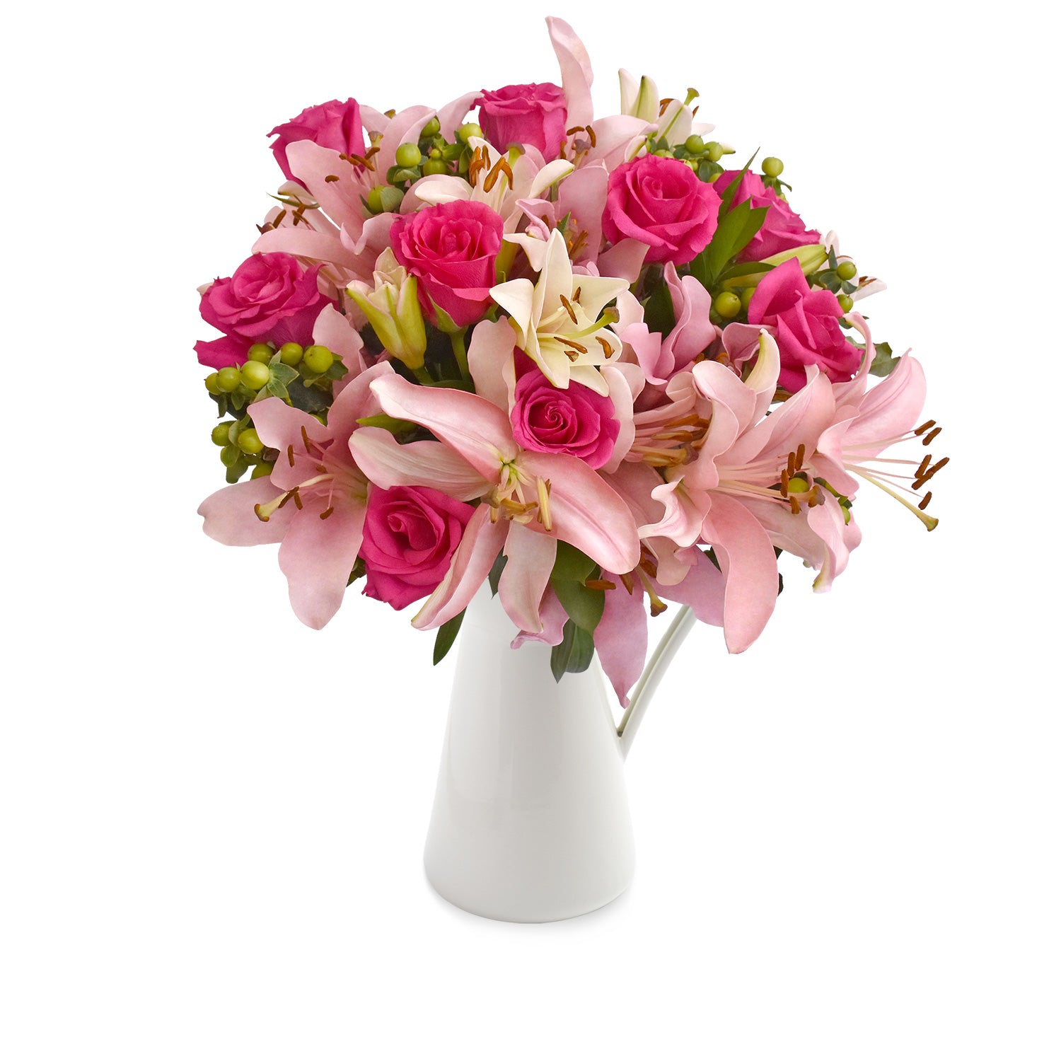 Graceful Elegance Bqt Box - Hot Pink - Light Pink – Eblooms Farm Direct ...